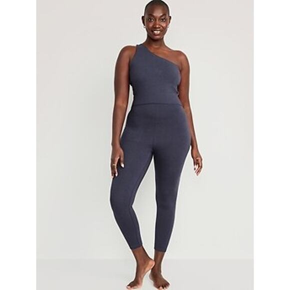 NWT Power chill 2X go dry one shoulder luxe stretch bodysuit active lounge comfy - Picture 2 of 12